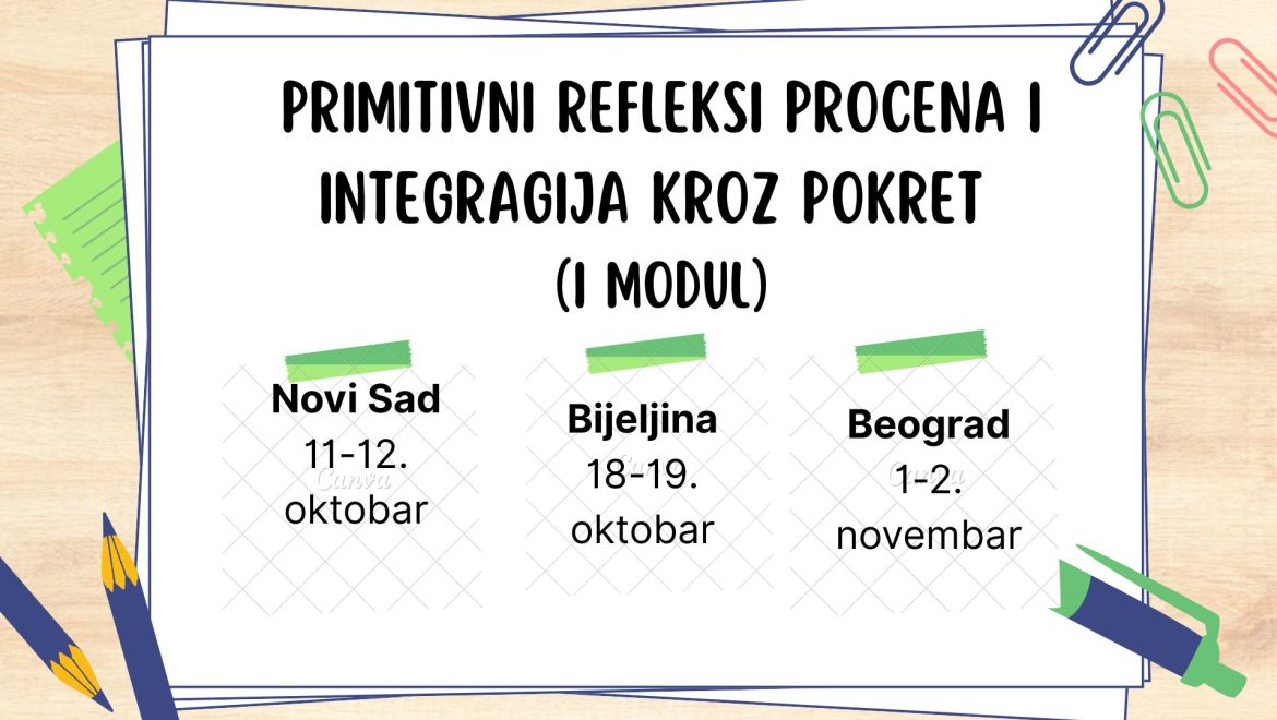 Primitivni refleksi procena i integracija kroz pokret